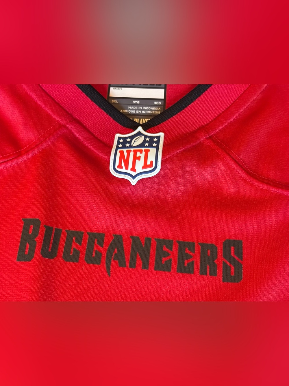 NFL Red Nike 3XL Player Patch Football Jersey - Picture 6 of 16